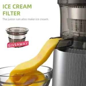 BioloMix Cold Press Juicer – 75mm Wide Feed Chute - Thumbnail Image 4