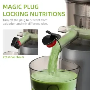 BioloMix Cold Press Juicer – 75mm Wide Feed Chute - Thumbnail Image 2