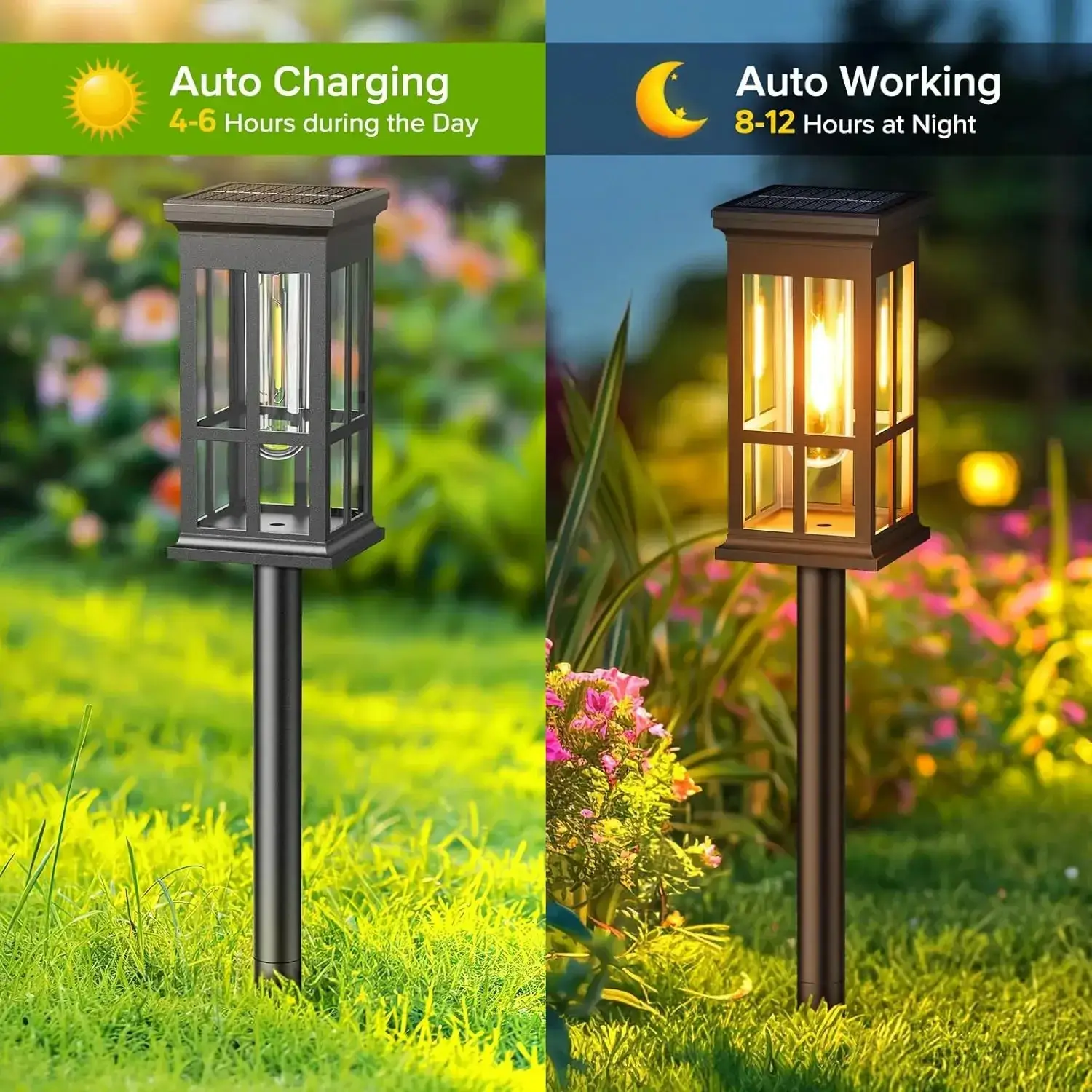 Solar Landscape Pathway Lights – Outdoor & Waterproof - Image 4