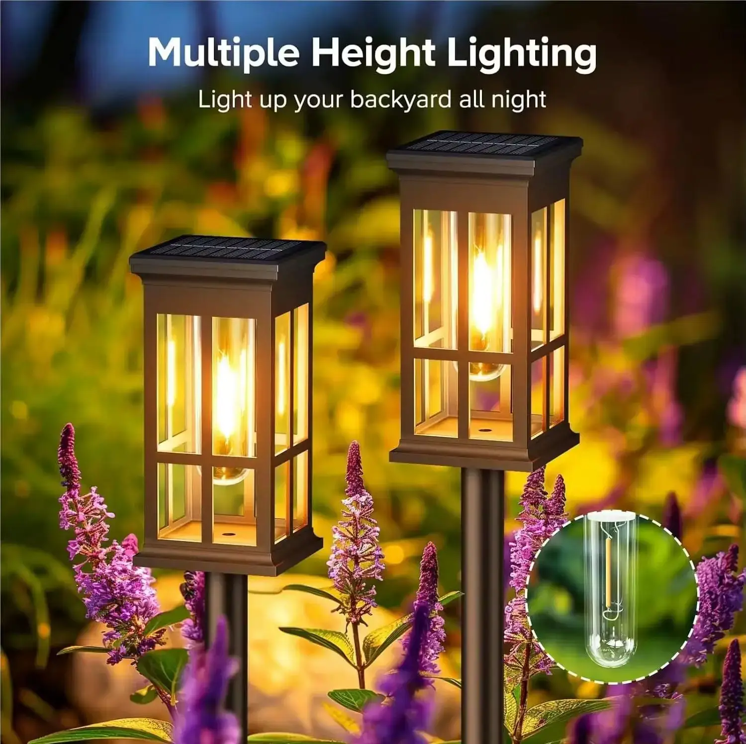 Solar Landscape Pathway Lights – Outdoor & Waterproof - Image 3