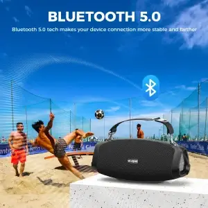 W-KING X10 120W Portable Waterproof Bluetooth Speaker - Thumbnail Image 3