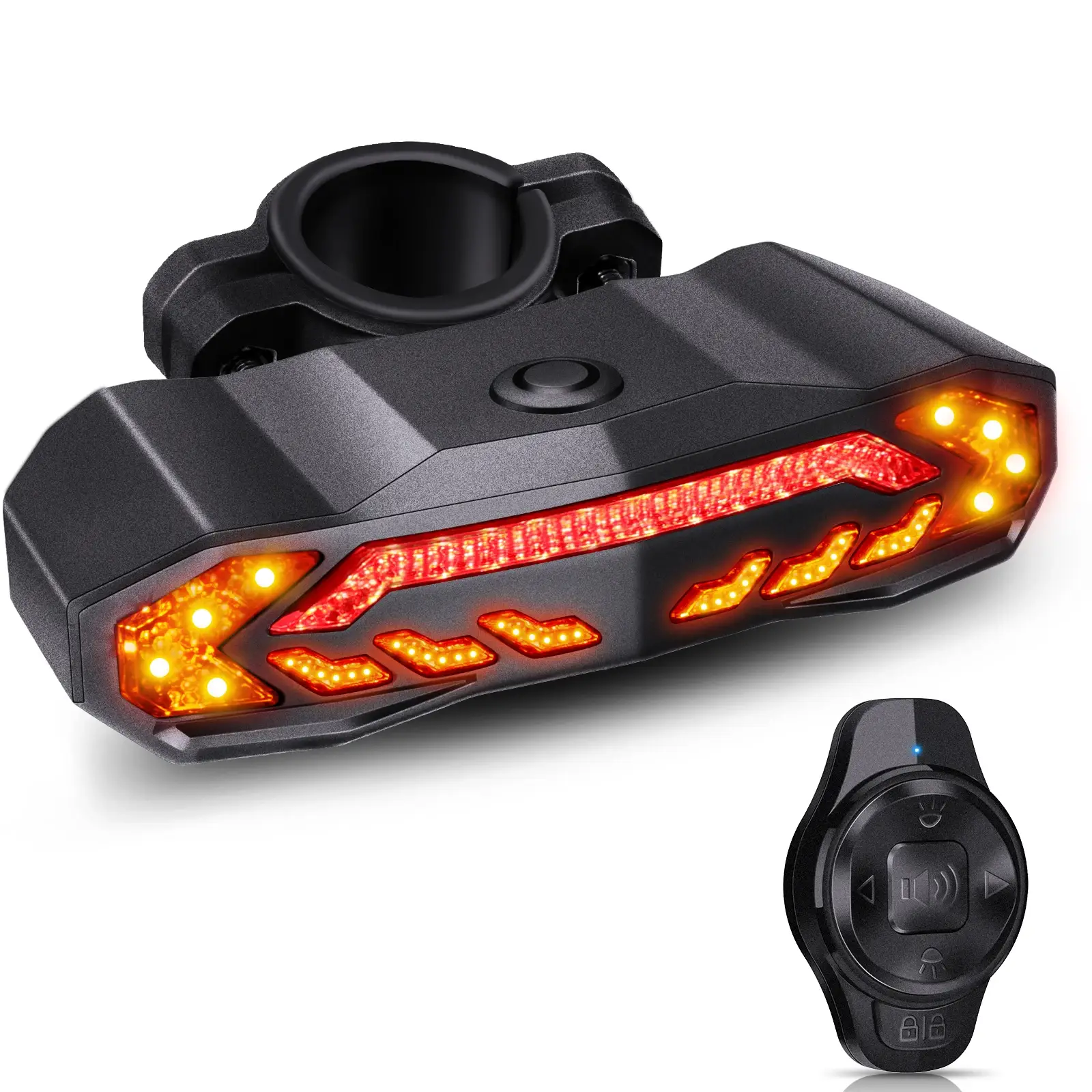 Smart Waterproof Anti-Theft Bike Tail Light & Motion Alarm - Image 1