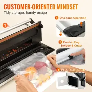 SucceBuy Commercial Vacuum Sealer Machine for Food Preservation - Thumbnail Image 6