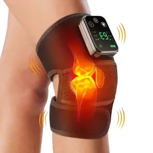 3-in-1 Heated Massager Brace for Knee, Shoulder & Elbow