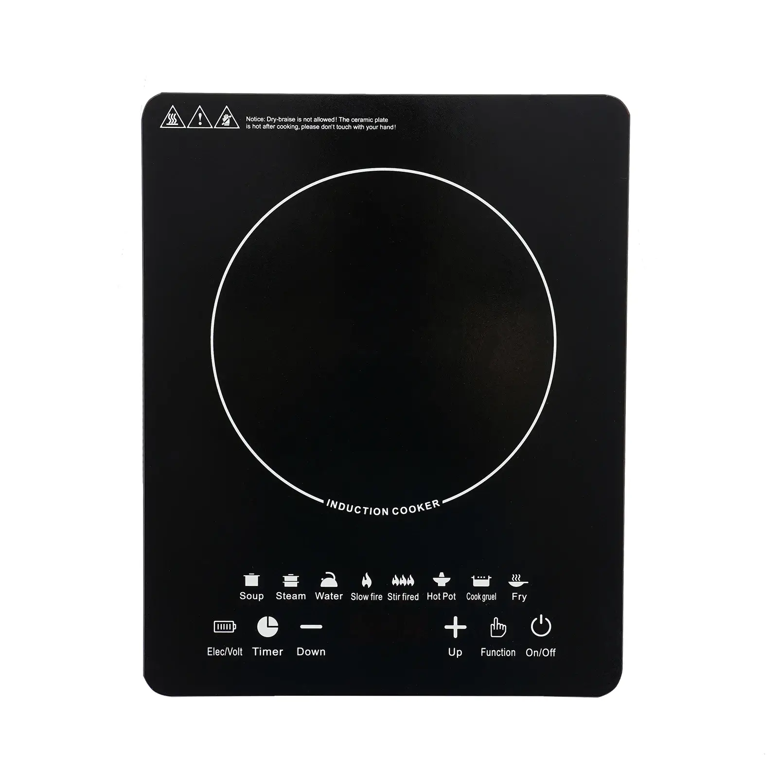750W Portable Induction Cooktop with 8 Presets - Image 5