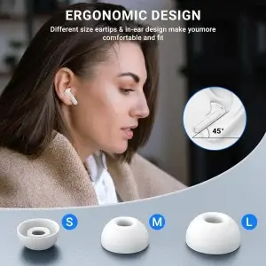 Air 3 Pro Bluetooth Earbuds – ANC, Heart Rate Tracking & Waterproof - Thumbnail Image 6