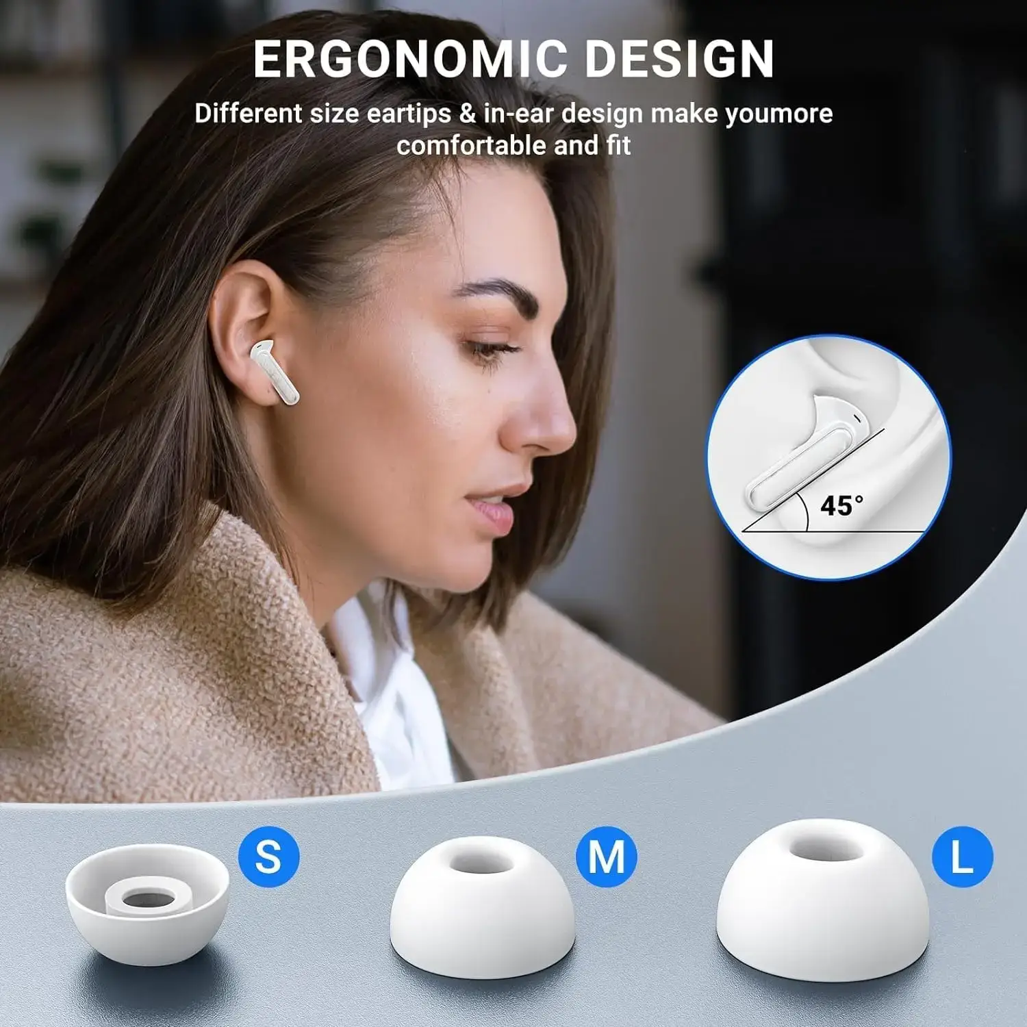 Air 3 Pro Bluetooth Earbuds – ANC, Heart Rate Tracking & Waterproof - Image 6