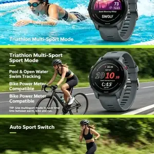 Garmin Forerunner 255 (46mm) GPS Sports Smartwatch – 5ATM & 14-Day Battery - Thumbnail Image 5