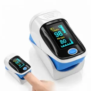 Fingertip Pulse Oximeter – Blood Oxygen & Pulse Rate Monitor
