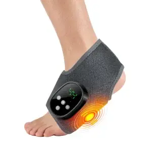 Cordless Heated Ankle & Foot Massager with Vibration