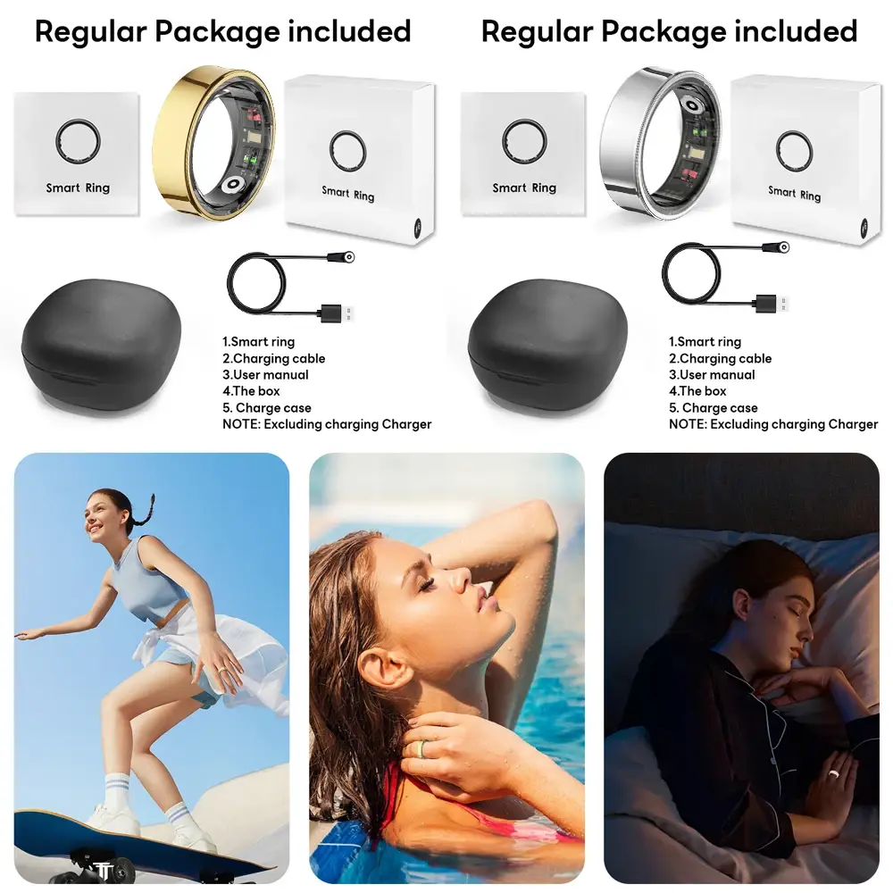 Smart Health Ring – Body Temp, Heart Rate & Sleep Monito - Image 6