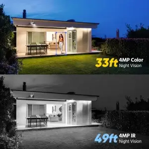 ANNKE 4MP Solar Battery WiFi 6 Security Camera with Night Vision - Thumbnail Image 2