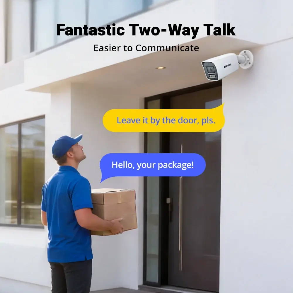 ANNKE 5MP Outdoor PoE IP Security Bullet Camera with Human & Vehicle Detection - Image 5