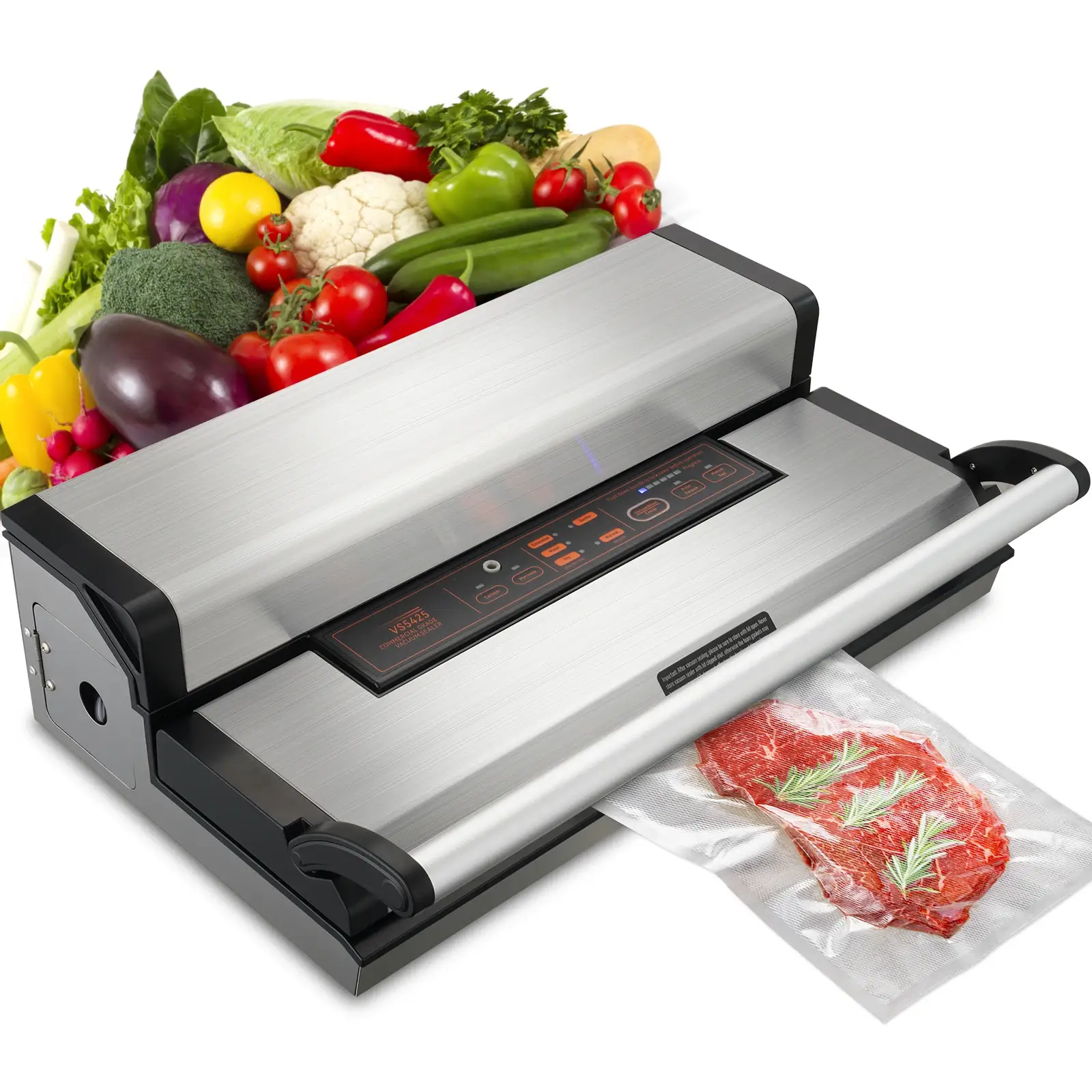 SucceBuy Commercial Vacuum Sealer Machine for Food Preservation - Image 2