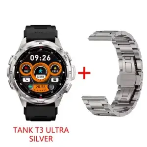 KOSPET TANK T3 Ultra Rugged Fitness Smartwatch with GPS - Thumbnail Image 6