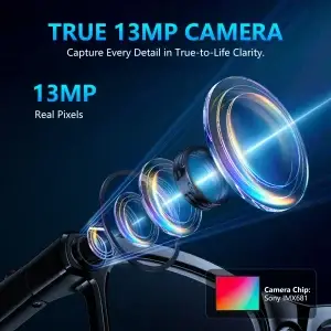 KAIGERR Smart Glasses – 13MP  4K AI Camera & Bluetooth Audio - Thumbnail Image 3