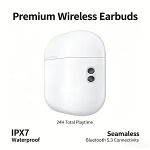 Air 3 Pro Bluetooth Earbuds – ANC, Heart Rate Tracking & Waterproof