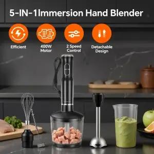 110v Multi-Purpose 5-in-1 Electric Blender Set - Thumbnail Image 4